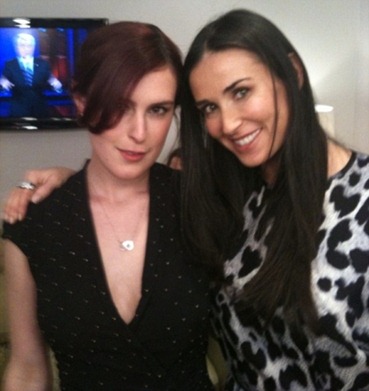 Demi Moore in twitter photos bikini